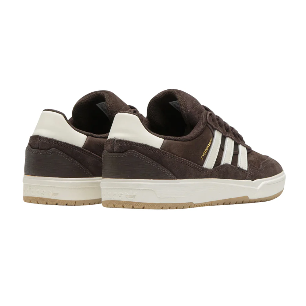 adidas - Tyshawn II (Aurora Coffee/Off White /Chalk White) - Image 3