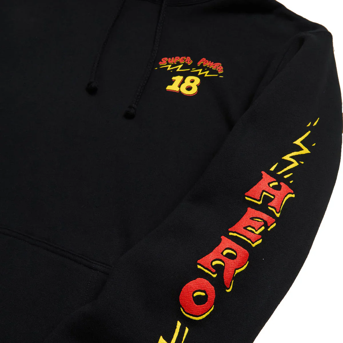 Anti Hero - Superpower18 Hood (Black/Yellow/Red) - Image 3