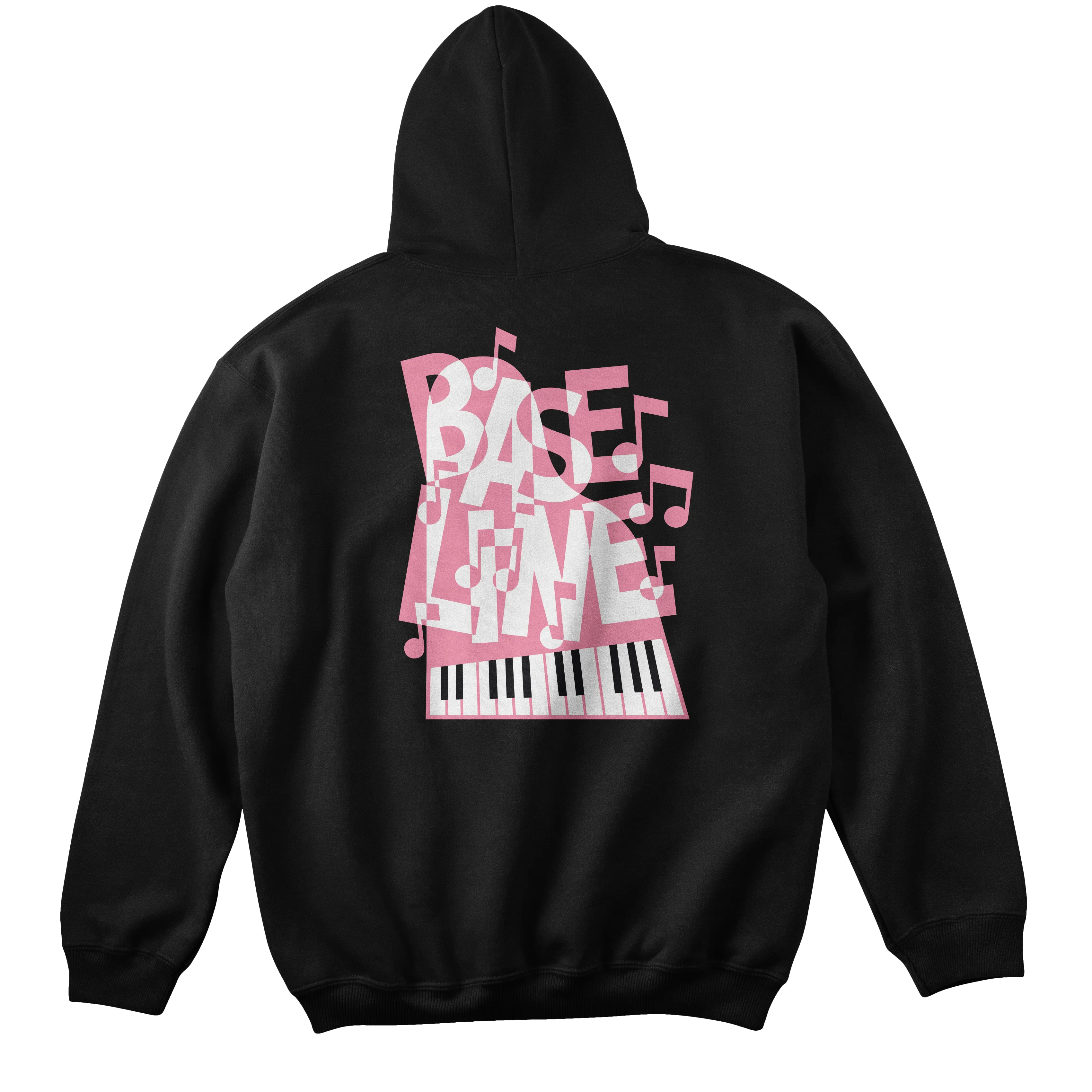 Baseline - Jazz Hood (Black/Pink & White) - Image 2