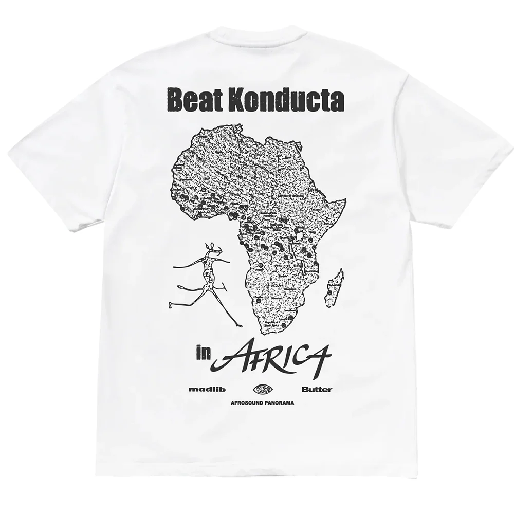 Butter Goods - x Madlib Africa Tee (White) - Image 2