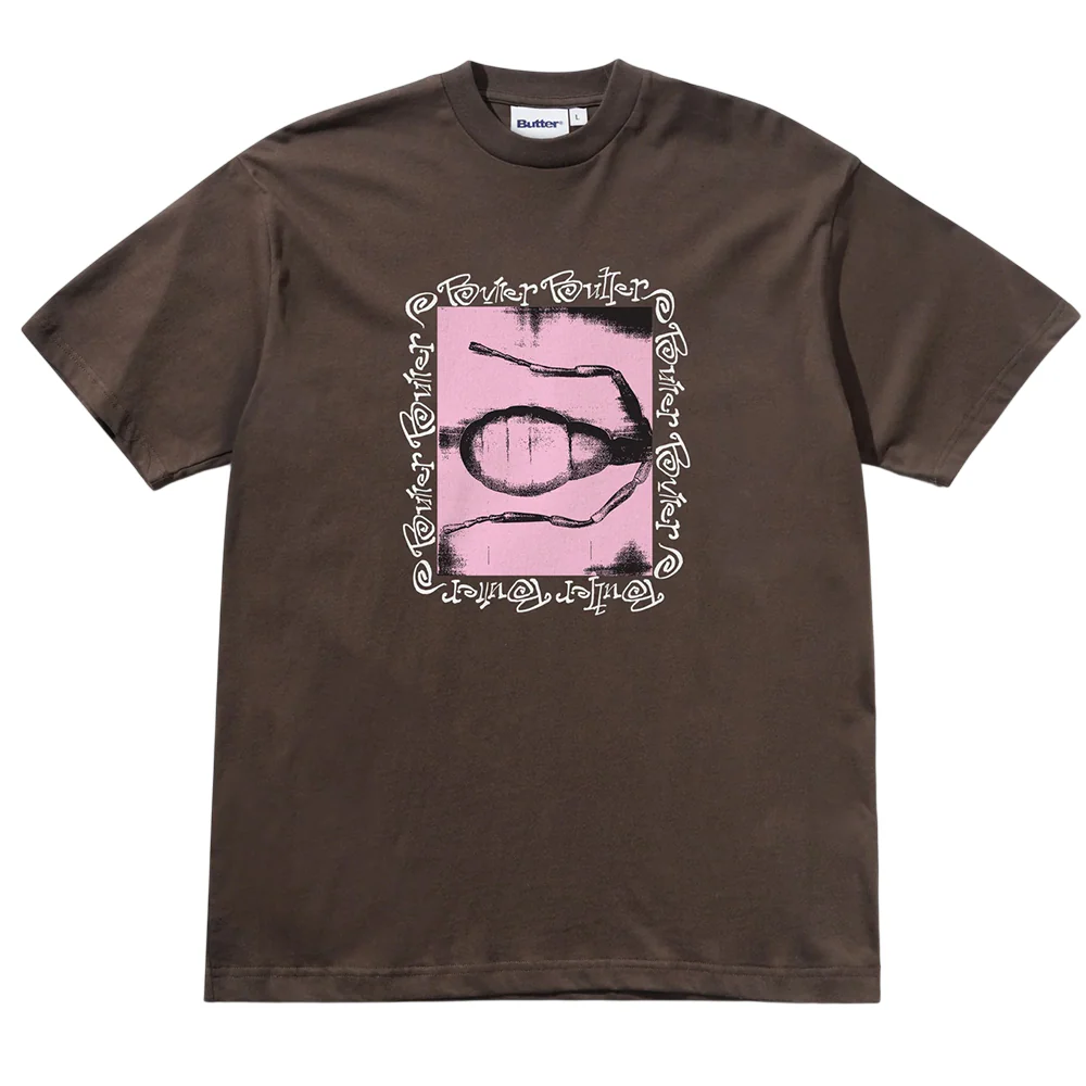 Butter Goods - Ant Tee (Chestnut)
