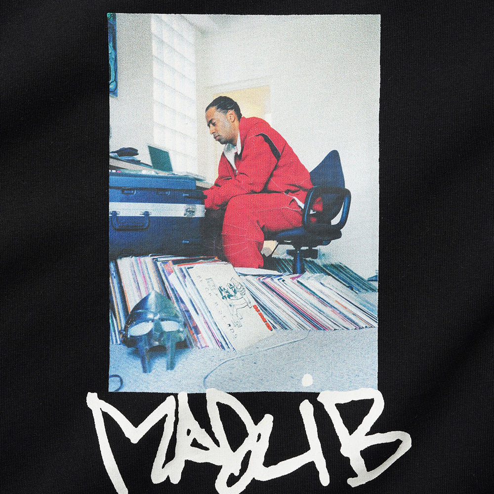 Butter Goods - x Madlib Bomb Shelter Tee (Black) - Image 3