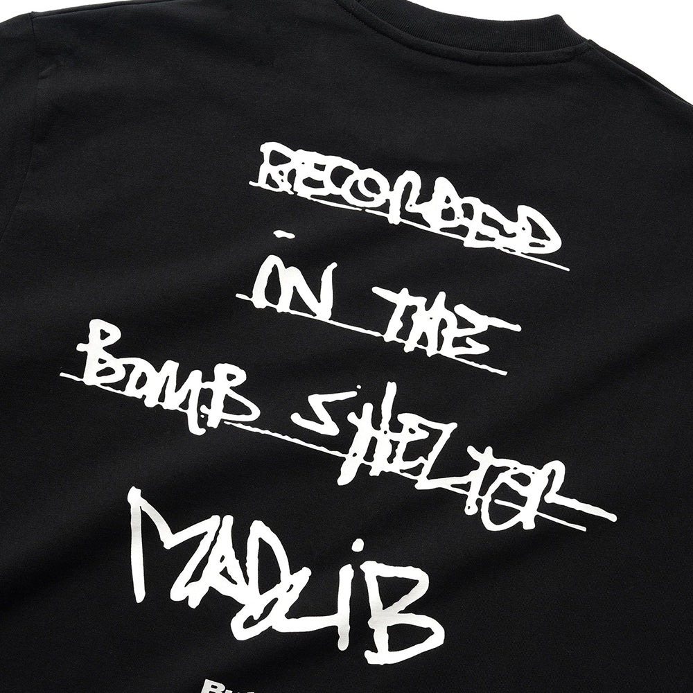 Butter Goods - x Madlib Bomb Shelter Tee (Black) - Image 4