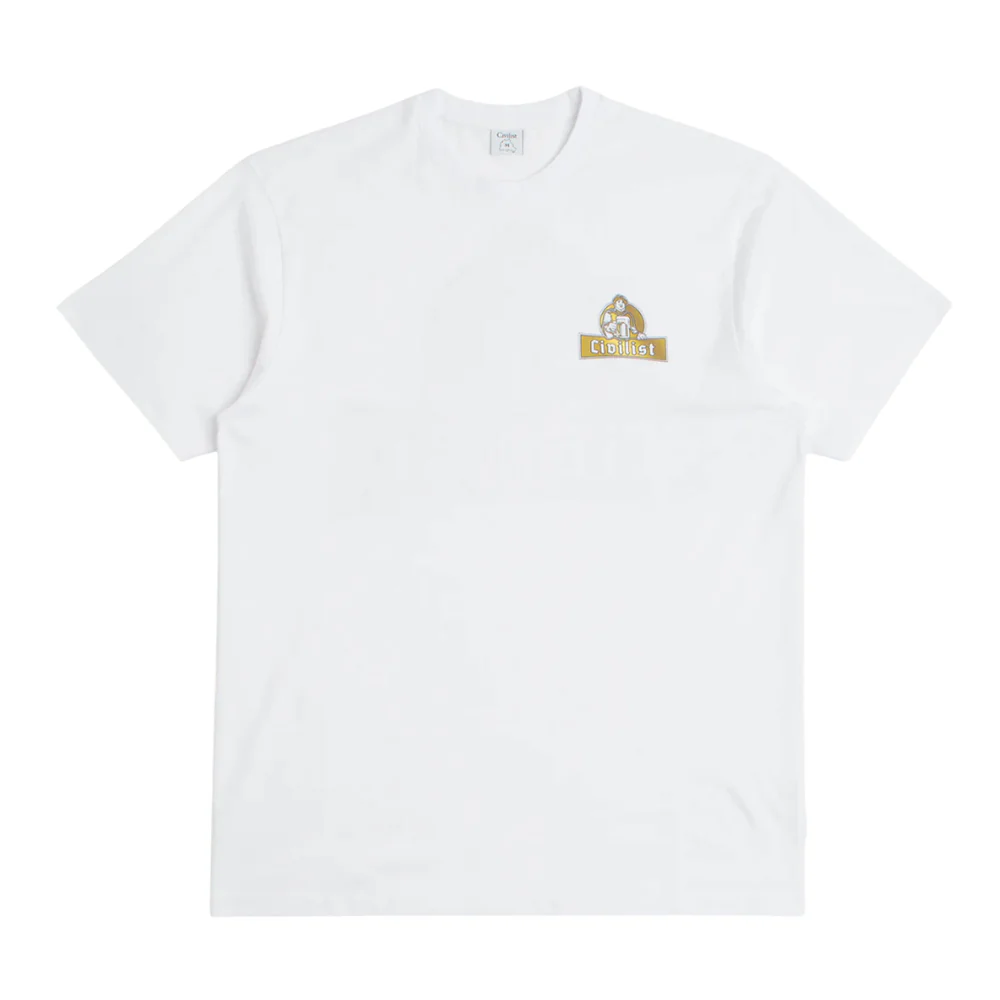 Civilist - Schulle Chrome Tee (White)