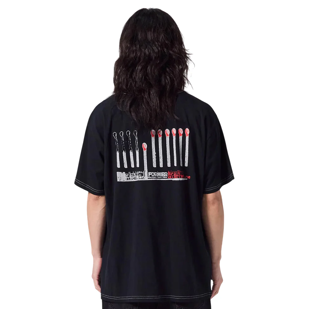 Former - Discipline Oversized Tee (Black) - Image 2