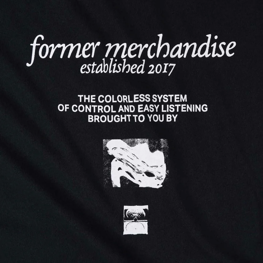 Former - Distort Oversized Tee (Black) - Image 3