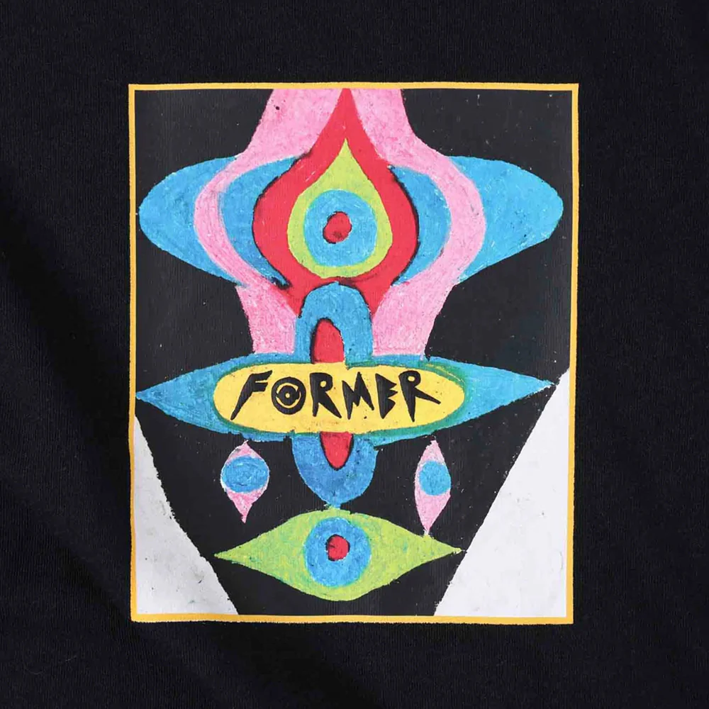 Former - Droid Pastel Tee (Black) - Image 2