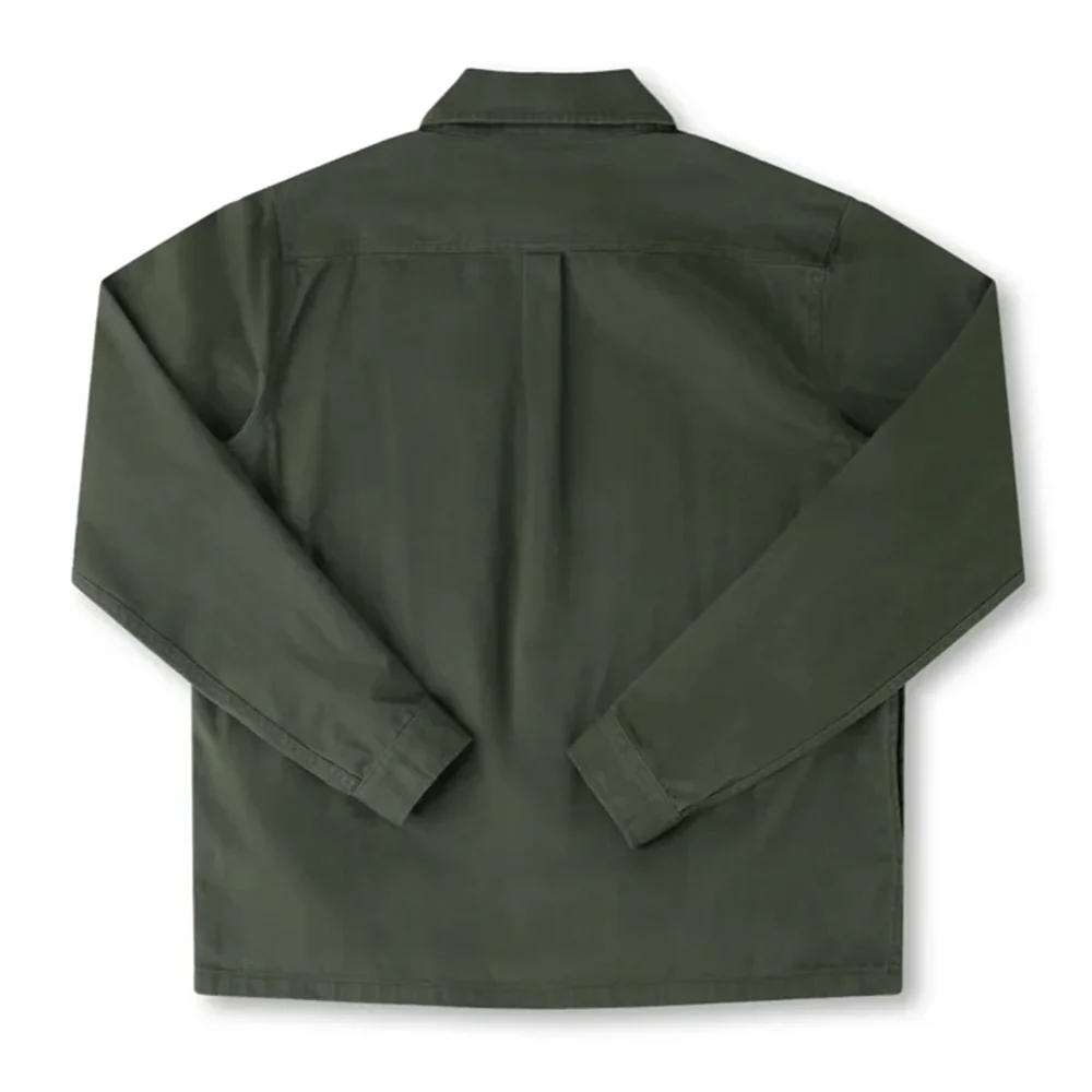 Former - Reynolds Flatline LS Overshirt (Deep Olive) - Image 2