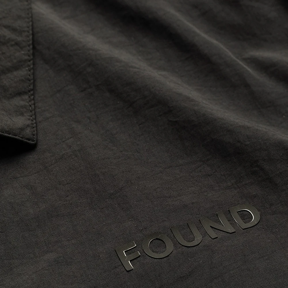 Found - Collared Windcheater (Black) - Image 2