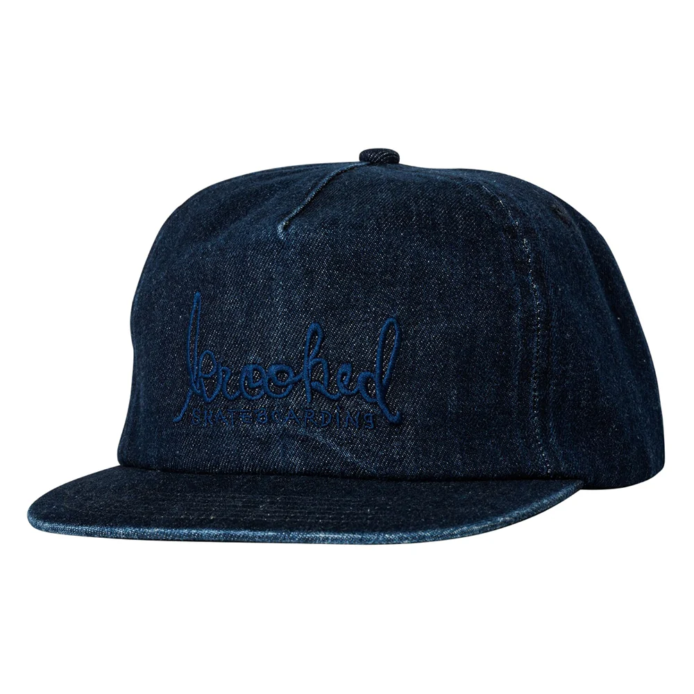 Krooked - Skript Snapback (Denim)