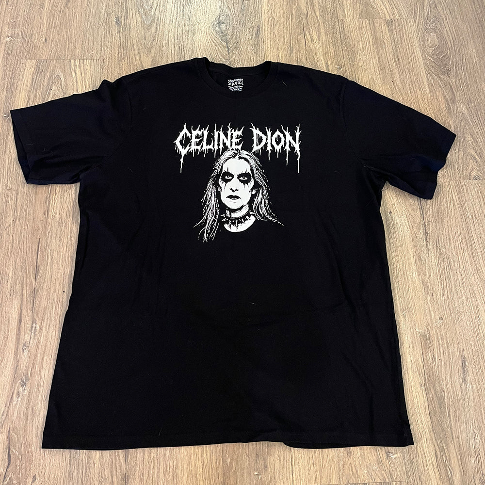 Lost Property - Community Service Celine Dion Tee (Black)