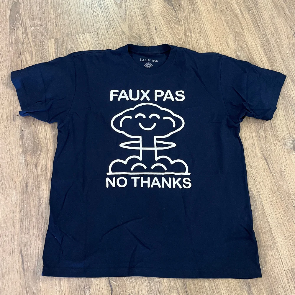 Lost Property - Faux Pas No Thanks Tee (Navy)