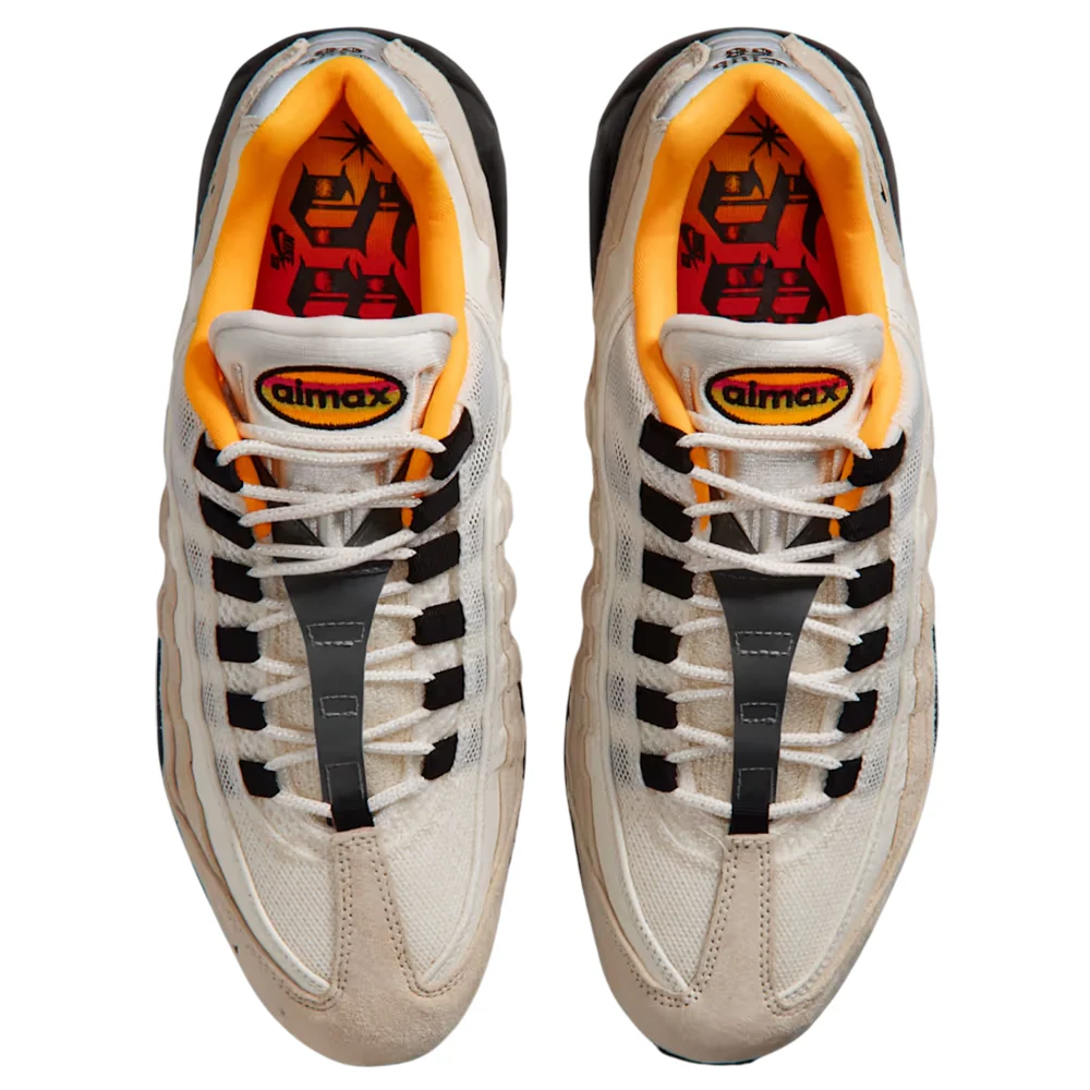 Nike SB - Air Max 95 "Club 58" (Sail/Laser Orange/Black) - Image 4