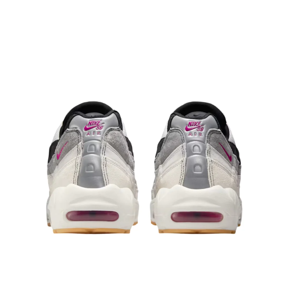 Nike SB - Air Max 95 (Summit White/Cactus Flower/Photon Dust) - Image 3