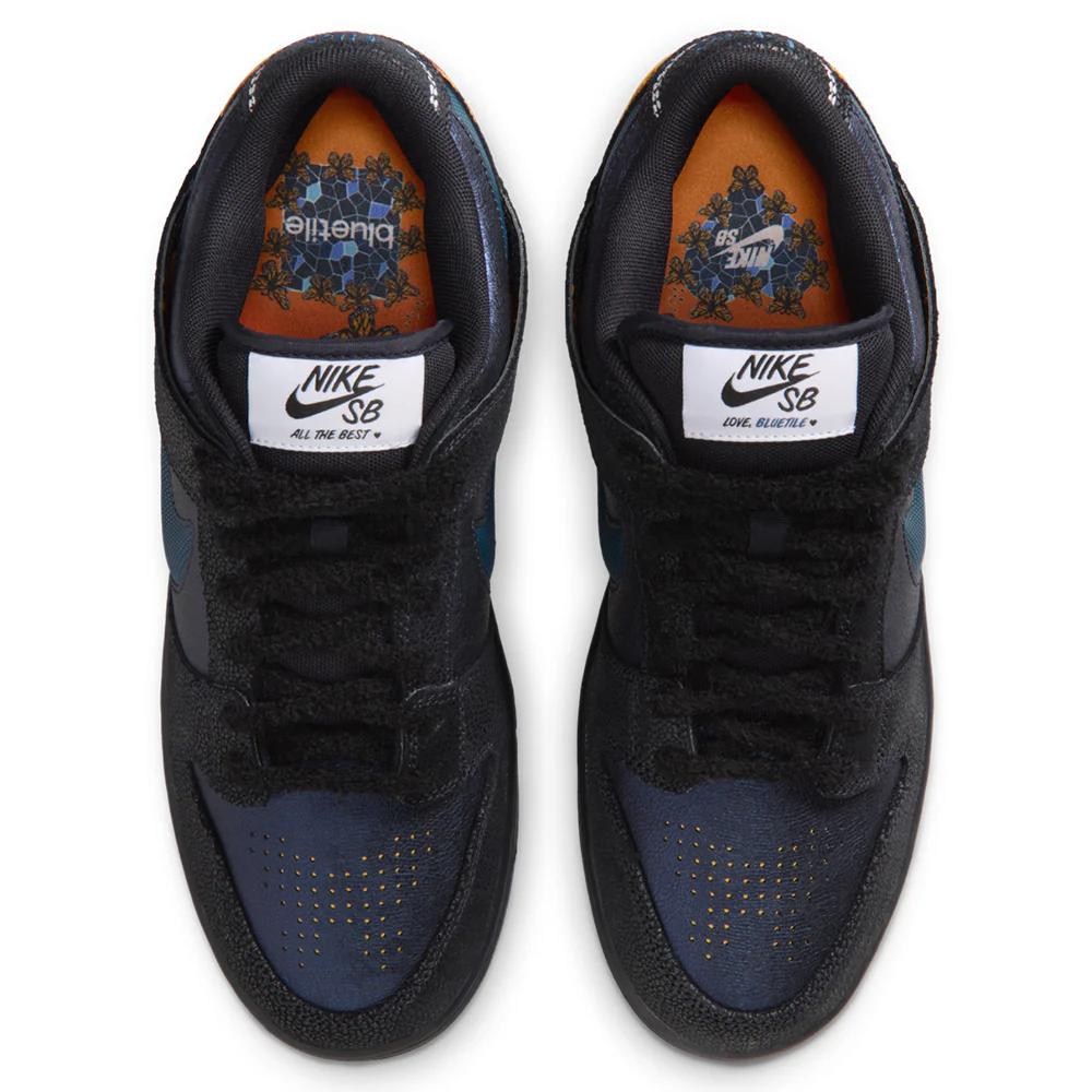 Nike SB - x Bluetile Dunk Low Pro QS (Black/Marina White) - Image 2