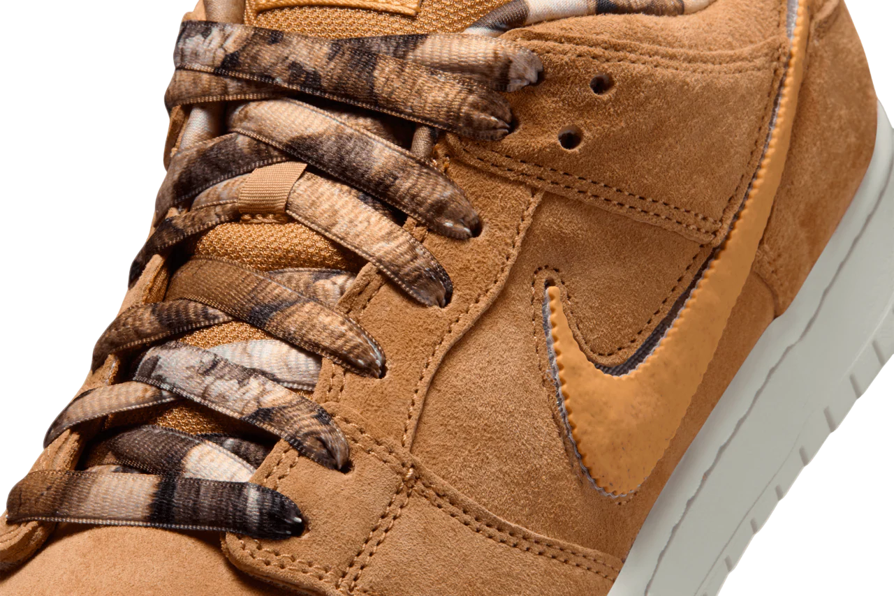 Nike SB - x NOTE Shop Dunk Low Pro QS (Flax/Honeycomb/Summit White) - Image 2