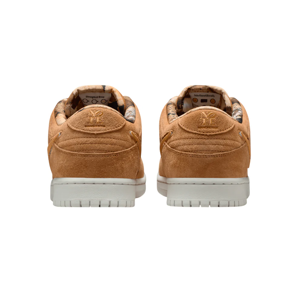 Nike SB - x NOTE Shop Dunk Low Pro QS (Flax/Honeycomb/Summit White) - Image 4