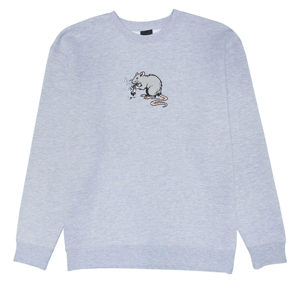 Real - Street Cleaner Crewneck (Heather Grey)
