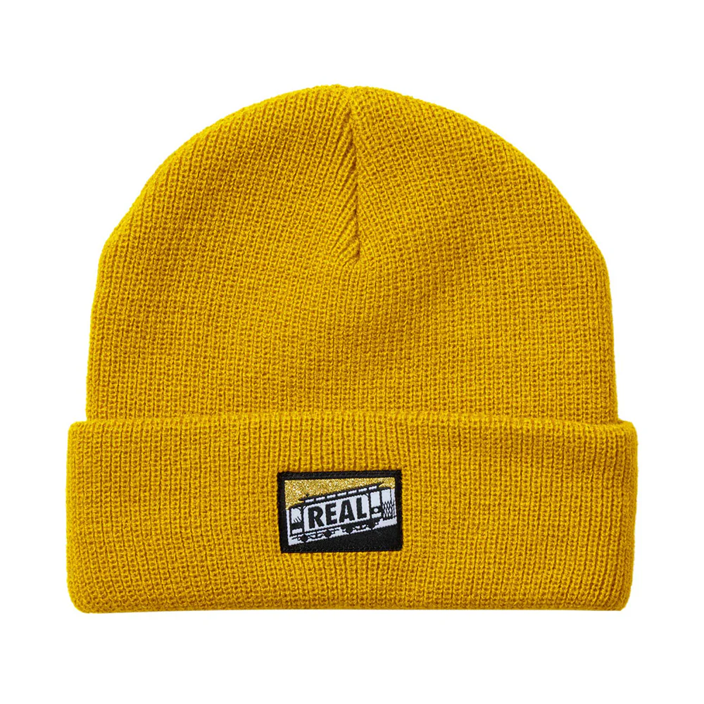 Real - Tough Threads Cuff Beanie (Yellow)
