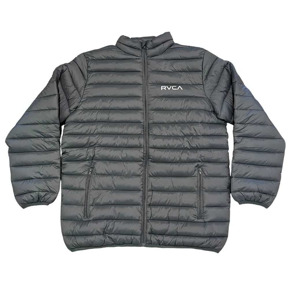 RVCA - VA Full Zip Puffer (Dark Grey)