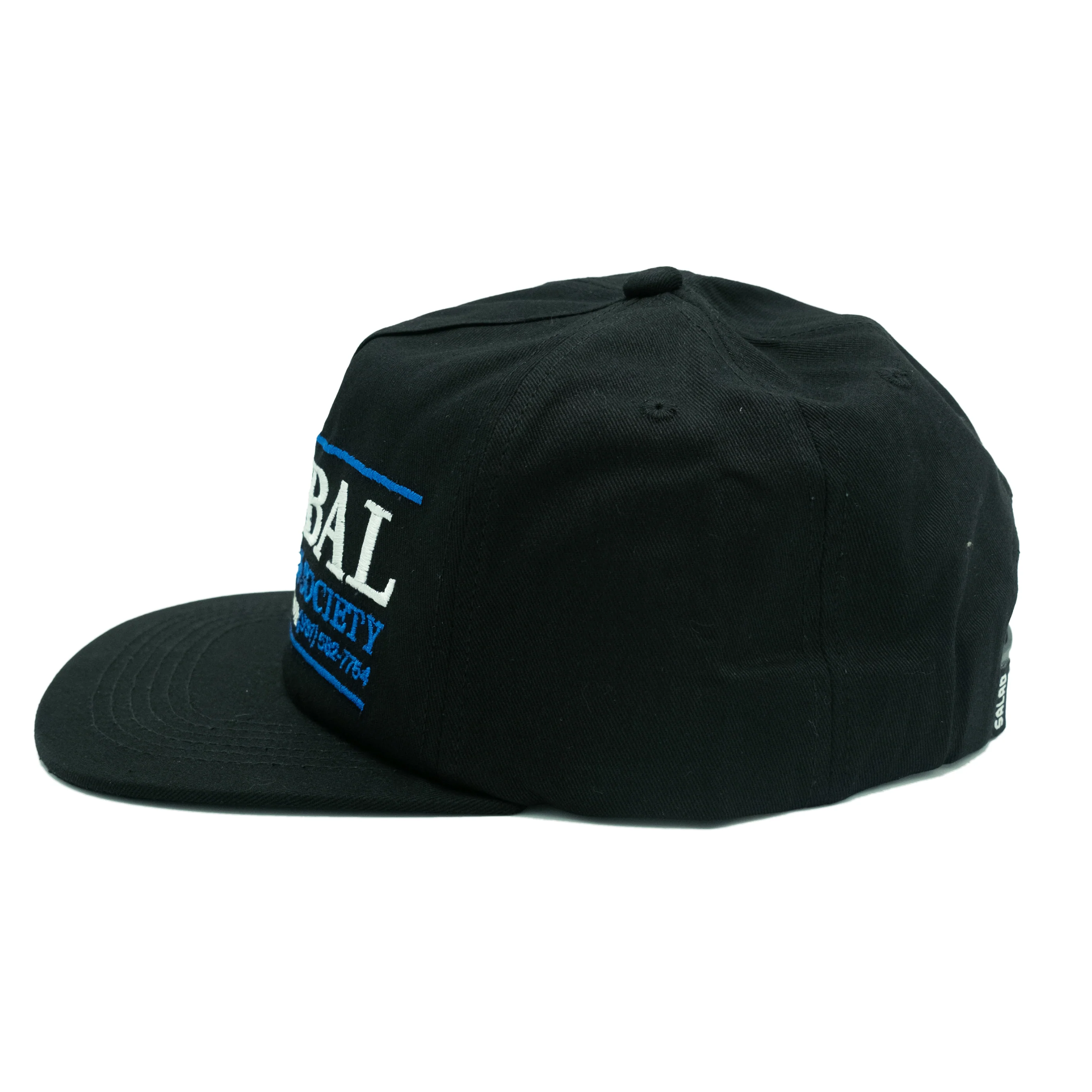 Salad Valley - Global Flat Earth Cap (Black) - Image 2