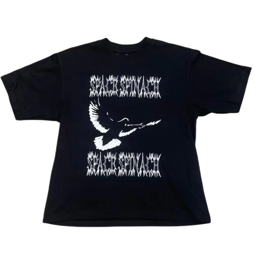 Space Spinach - x SAUCE Early Bird LATE Bird Tee (Black)