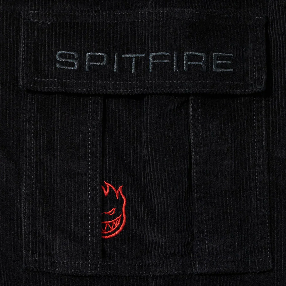 Spitfire - Classic '87 Corduroy Cargo Pants (Black) - Image 3