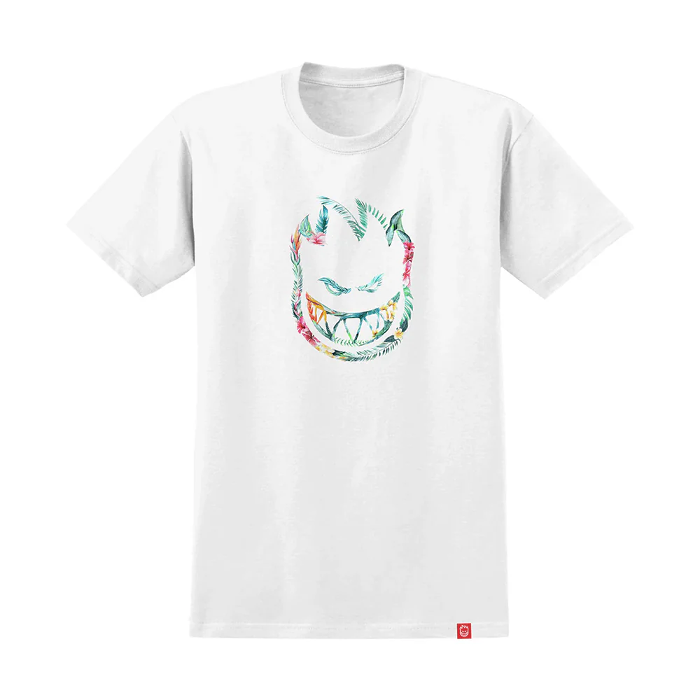 Spitfire - Floral BigHead Tee (White/Multi)