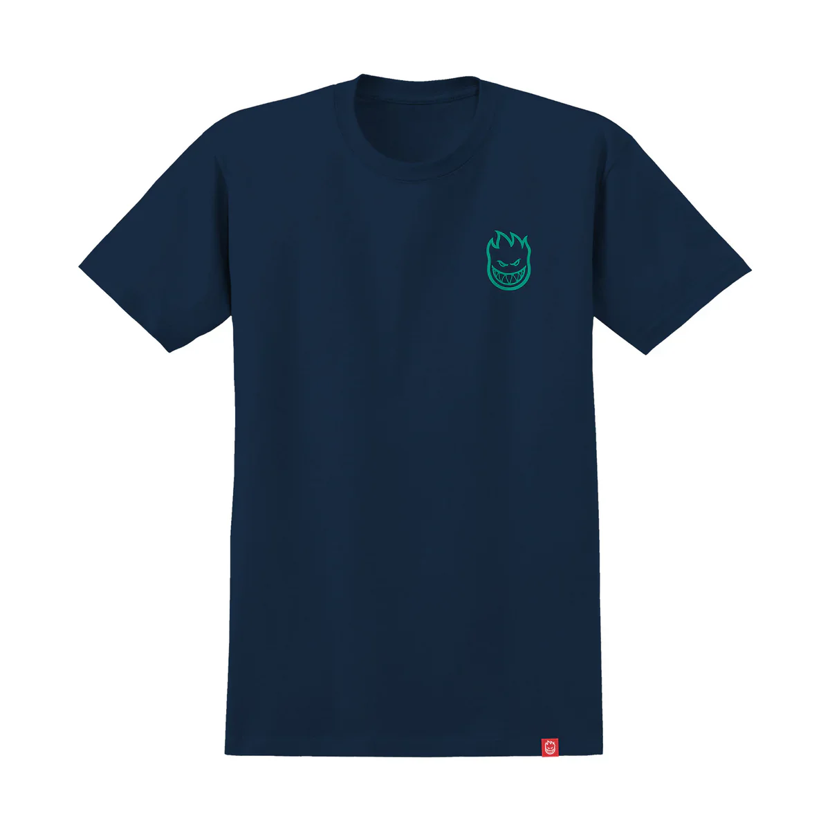 Spitfire - Floral Classic Swirl Tee (True Navy/Multi)