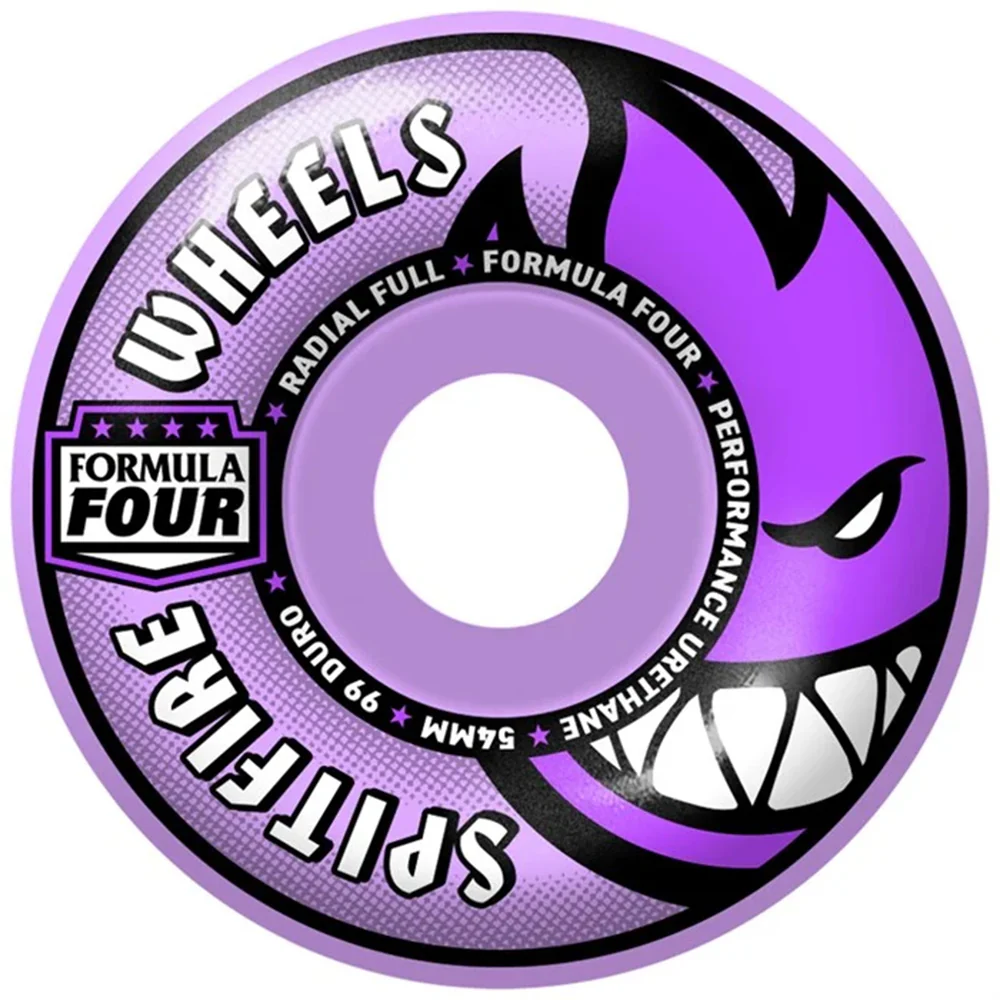 Spitfire Wheels - Formula Four 99D Radial Full Wheels (Purple)