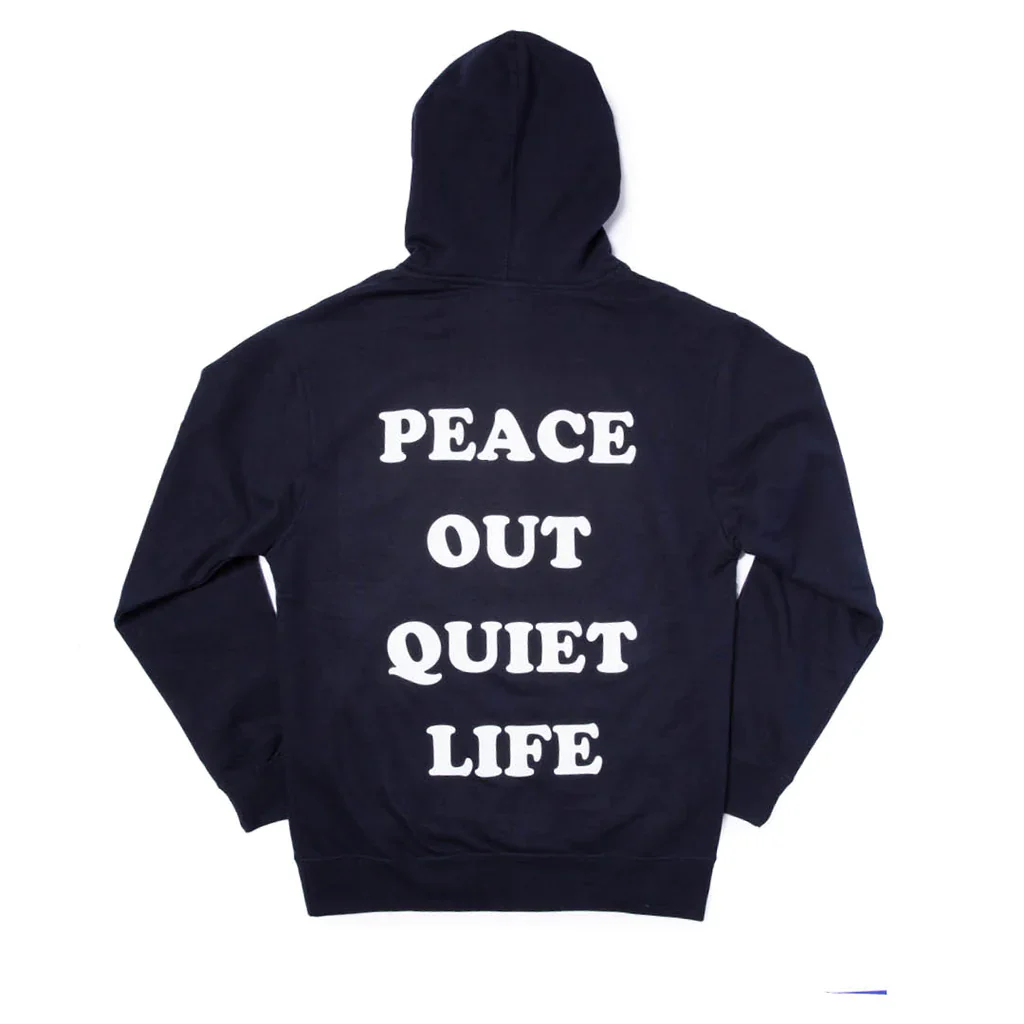 The Quiet Life - Peace Out Hood (Navy) - Image 2