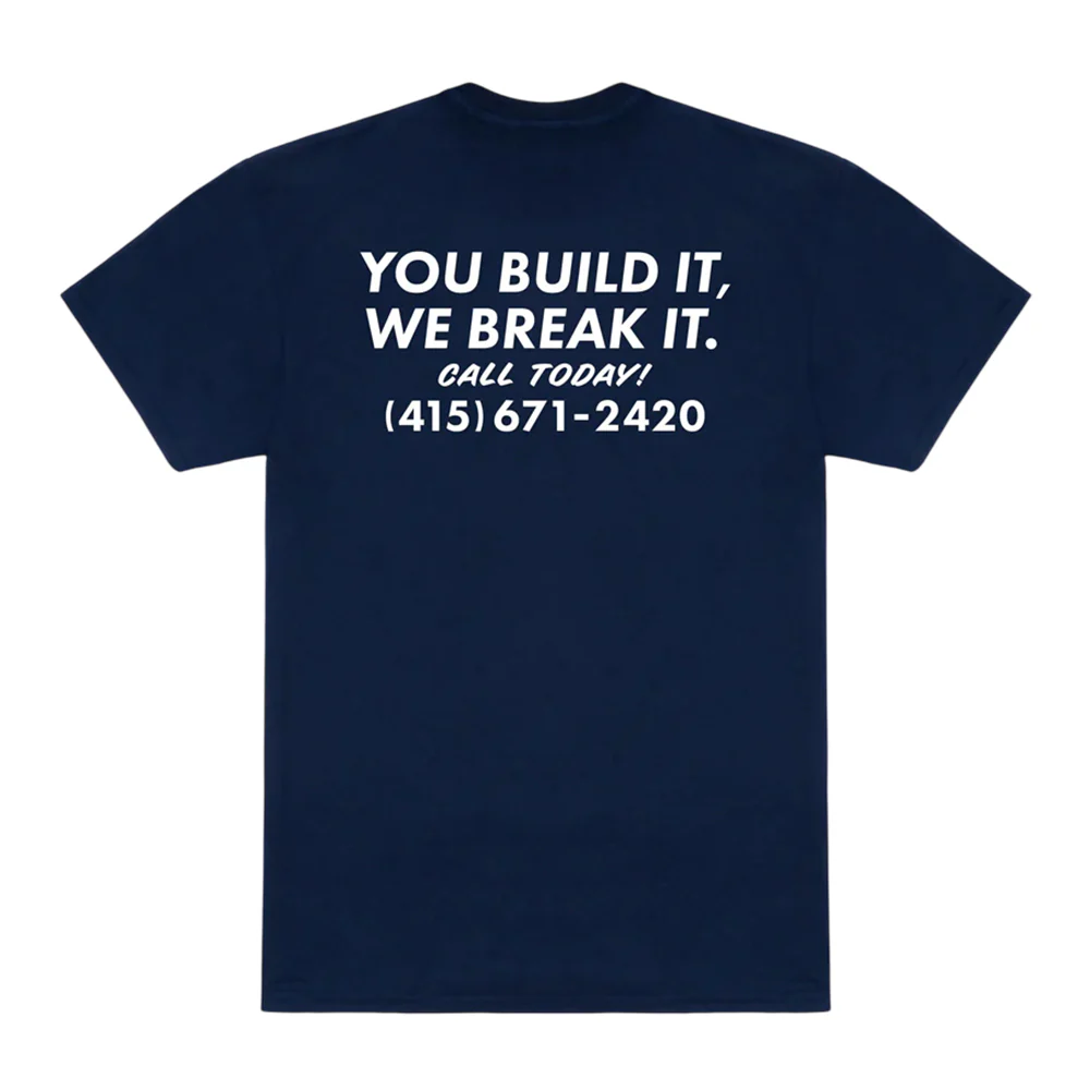 Thrasher - Destruction Tee (Navy) - Image 2
