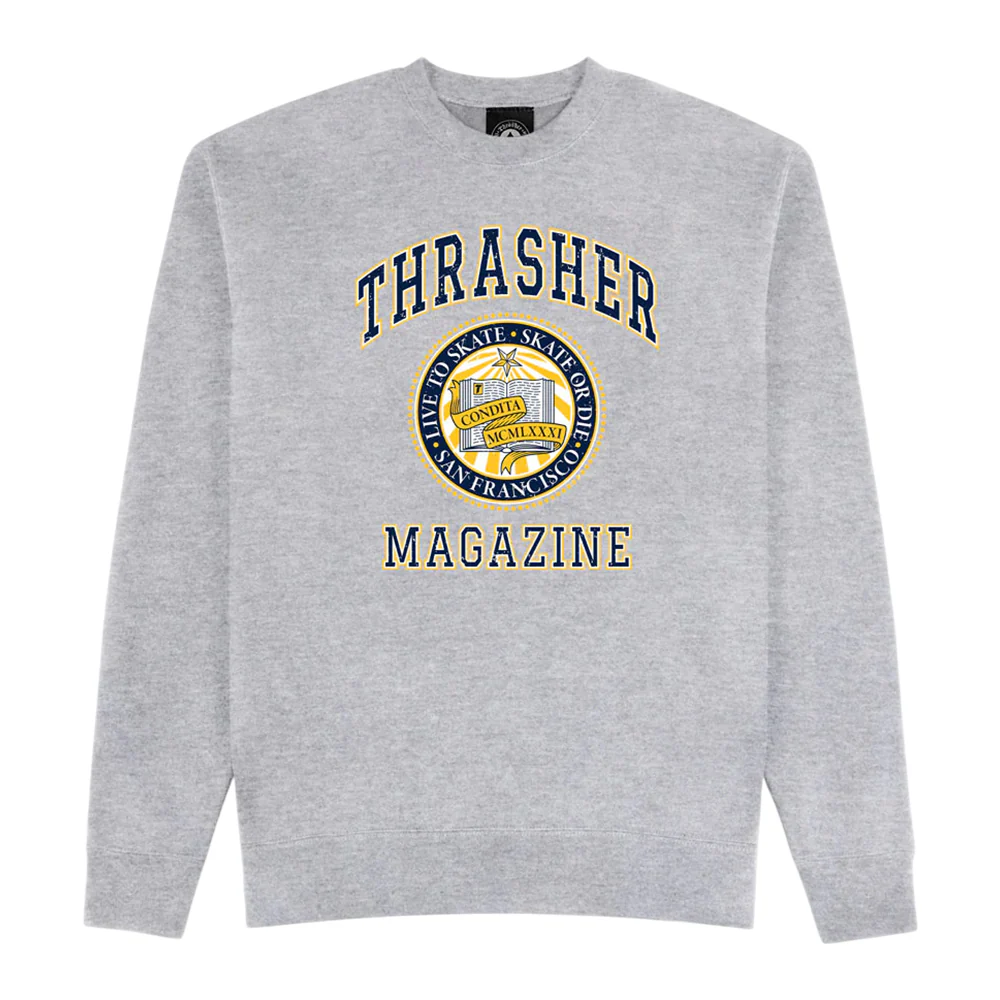 Thrasher - Dropout Crew (Ash Grey)