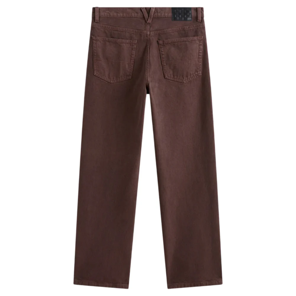 Vans - Check 5 Loose Denim Pant (Dark Brown) - Image 2
