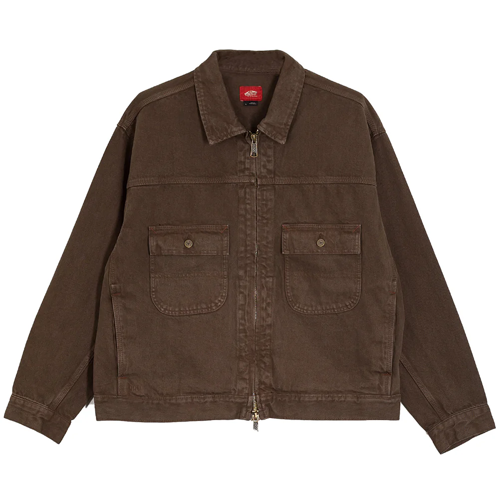 Vans - Skate Garage Denim Jacket (Coal Brown)