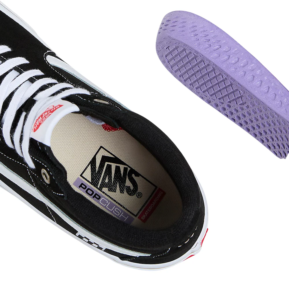 Vans - Skate Sk8-Hi (Black/White) - Image 2